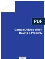 Advice When Buying A Property