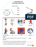 Flyers - Grade 5 (1st Midterm Test)