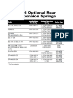 2014-2018 Optional Rear Suspension Springs