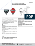 Series DPGA & DPGW Digital Pressure Gages: Specifications - Installation and Operating Instructions