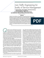 Service-Driven Traffic Engineering For Intradomain Quality of Service Management