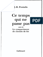 PONTALIS, J.-B. Ce Temps Qui Ne Passe Pas v2