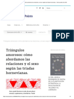 Triángulos Amorosos - Cómo Abordamos Las Relaciones y El Sexo Según Las Tríadas Hornevianas. - Nueve Puntos de La IEA