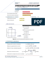 Diagrama Momento-Curvatura de Una Viga de Concreto Presforzado