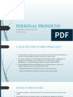 Personal Pronouns Explained