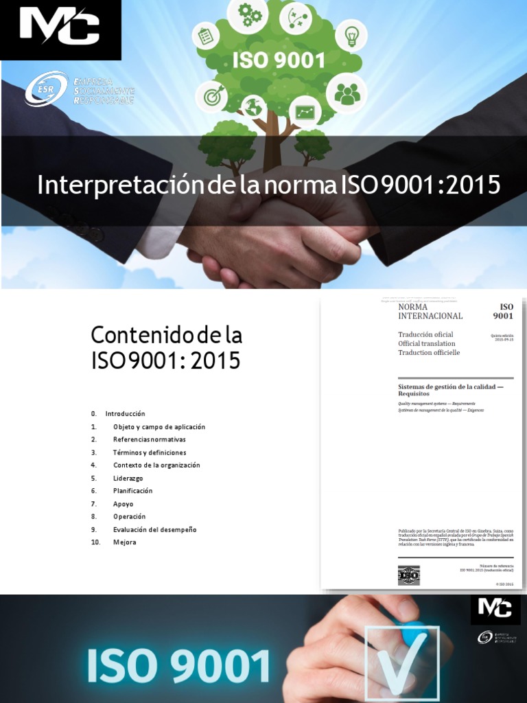 Liderazgo en ISO 9001:2015 | PDF | Calidad (comercial) | Calibración