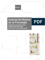 Lecturas de Historia de La Psicología Alejandra Fernandiz Lloret