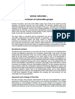 Social Welfare - Inclusion of Vulnerable Groups: Situational Analysis