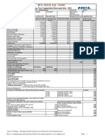 HCL Tech Ltd. - Iomc: Income Tax Computation Sheet Upto July - 2021
