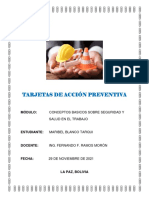 Tarjetas de Accion Preventiva