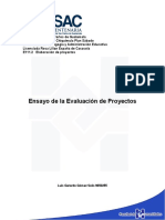 Análisis Informe de Proyecto