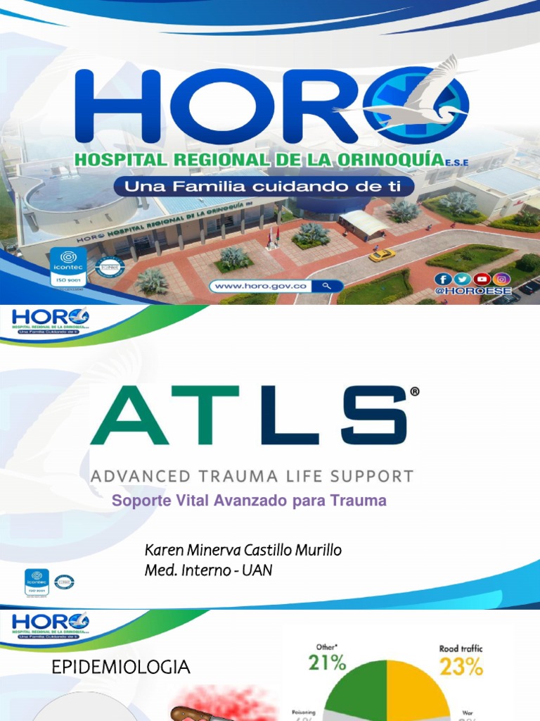 Trauma Atls | PDF | Lesión | Enfermedades y trastornos humanos