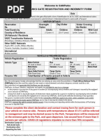 SANParks Gate Entry Form 20200607