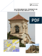 Informe Geológico Preliminar Del Terremoto de Lorca Del 11 de Mayo Del Año 2011 V 3