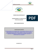 Convocatoria Evaluador Única Convocatoria