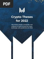 Messari Report Crypto Theses For 2022