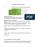 P4 - Caracteristici Turbina, Componenta Amenajarii