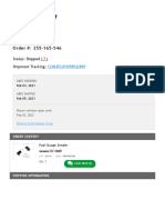 Fuel Gauge Parts