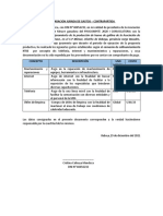 Declaracion Jurada de Gastos Telefonia