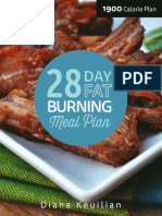 28 Day Fat Burning Meal Plan 1900 Calorie
