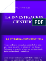 La Metodologia Cientifica