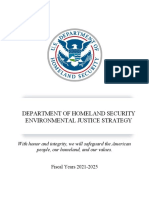 Dhs Environmental Justice Strategy Fy 2021-2025 Final