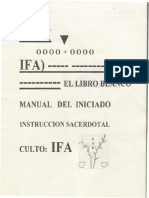 El Libro Blanco de Ifa Manual Del Inicia