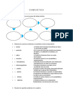 Examen de Fisica 1