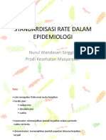 Pertemuan 12 Standardisasi Rate Dalam Epidemiologi -1