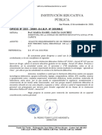 Solicitud de personal de seguridad para proteger equipos e infraestructura educativa