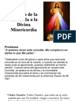 Oración de la Coronilla a la Divina Misericordia