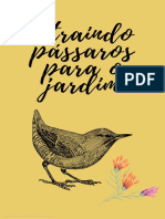 3 Atraindo Passaros para o Jardim