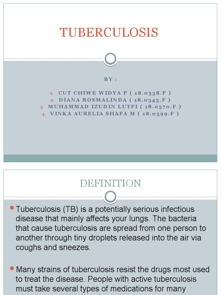 Understanding Tuberculosis Basics | PDF | Tuberculosis | Public Health