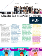 Karakter Dan Pola Pikir 5 Generasi