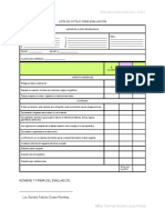 Lista de Cotejo para Infografía Curso de Bioseguridad (Equipo)