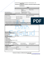 Formato de notificación de sospecha de incidentes adversos a dispositivos médicos