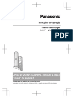 Manual Telefone Panasonic Kx-tgk210lb