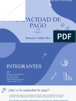 Capacidad de Pago - GRUPO 5