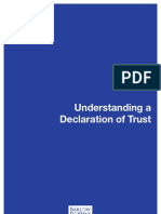 Understanding A Declaration of Trust