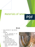 04.materials of Sewers