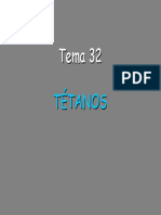 Guión Tema 32 (Tétanos)