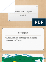 Korea and Japan