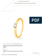 18KT Gold Diamond Finger Ring - Tanishq3