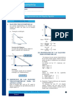 Trigonometria 1 Razones Trigonometricas de Angulos Agudos