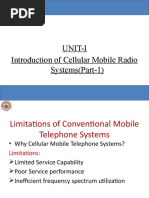 Introduction To Cellular Mobile Radio Systems