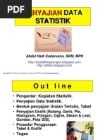 Download Statistik Lingkungan - Slide V- Penyajian Data by Abdul Hadi Kadarusno SN55008620 doc pdf