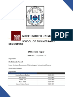 NORTH SOUTH UNIVERSITY IMC Term Paper on CHALDAL Advertising Strategy