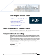 Setup and Configure Adaptive Network Control in Cisco ISE