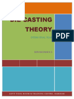 Die Casting Theory: DTDM Final Year