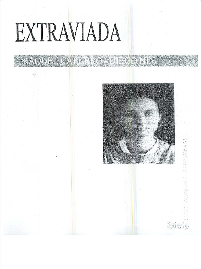 Raquel Capurro - Extraviada | PDF